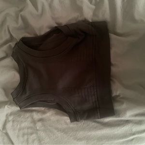 Alphalete sport bra small black